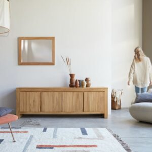 Wohnli Möbelsuche - Buffet aus massivem Teakholz 210 cm