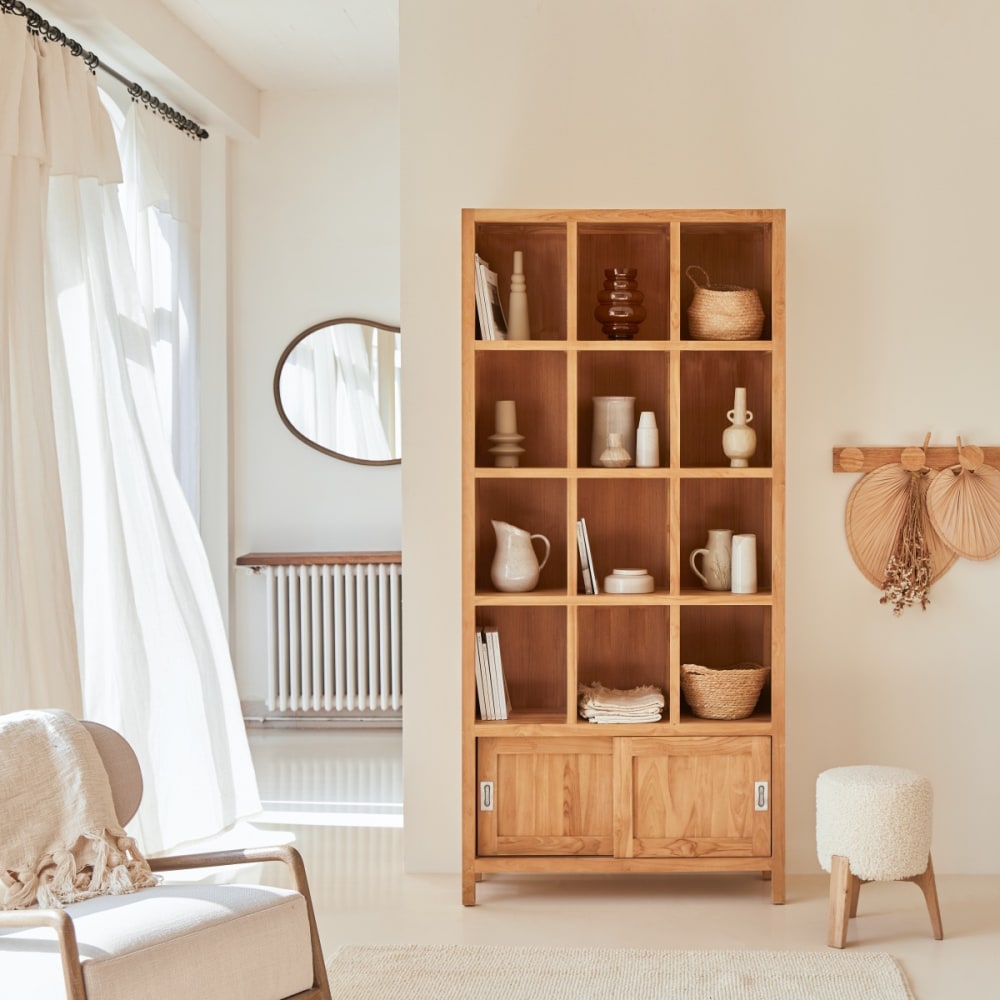wohnli-moebel-suche-M21087435 Wohnli Möbelsuche - Bücherregal aus massivem Teak