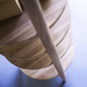 wohnli-moebel-suche-M21087452-1 Hochschrank aus massivem Teakholz 50x170x50cm Holz Beige Tikamoon Möbel Badezimmermöbel Bad-Hochschränke