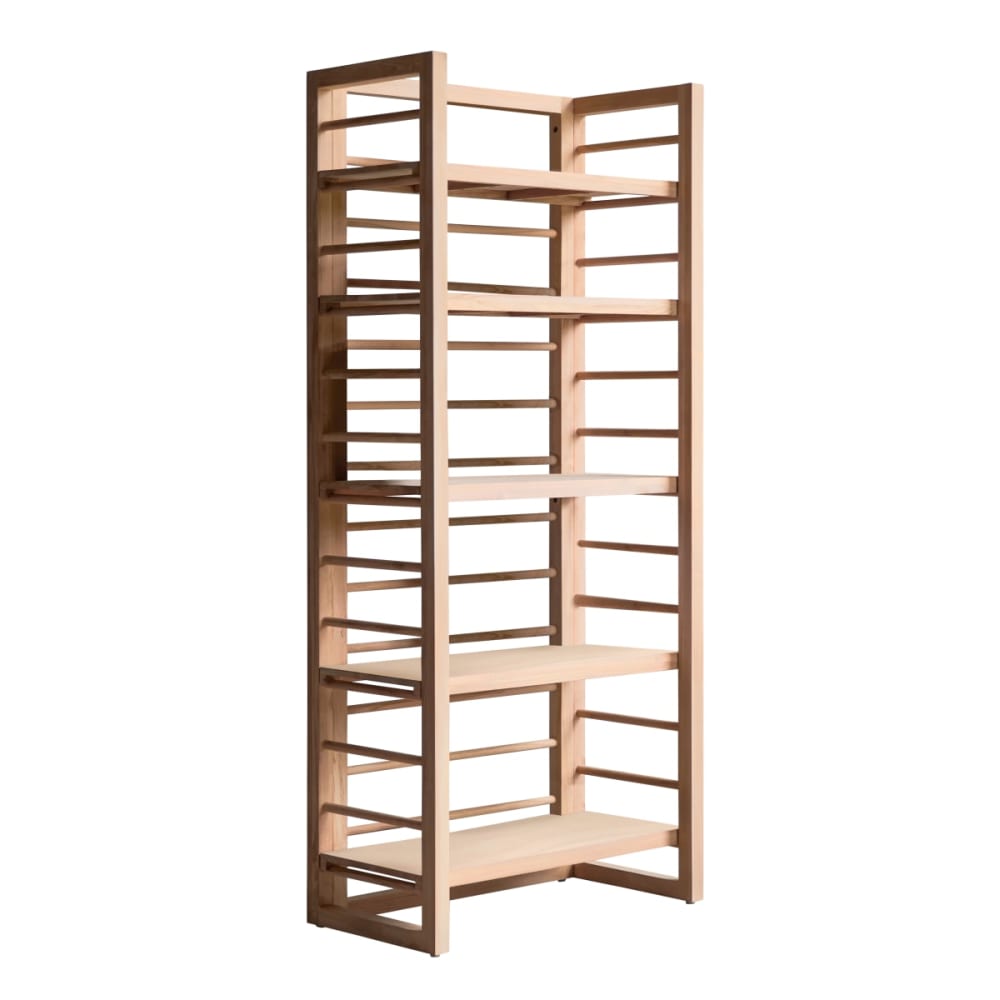 wohnli-moebel-suche-M21087536 Wohnli Möbelsuche - Hohes Bücherregal aus massivem Teak
