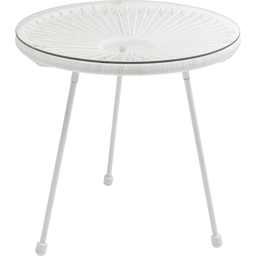 wohnli-moebel-suche-M21087569 Wohnli Möbelsuche - Outdoor-Beistelltisch aus Glas und Polyethylen