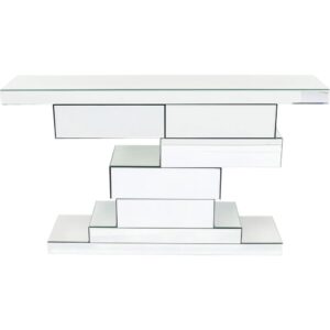 wohnli-moebel-suche-M21105135 Wohnli Möbelsuche - Konsole mit 3 Schubladen aus verspiegeltem Glas