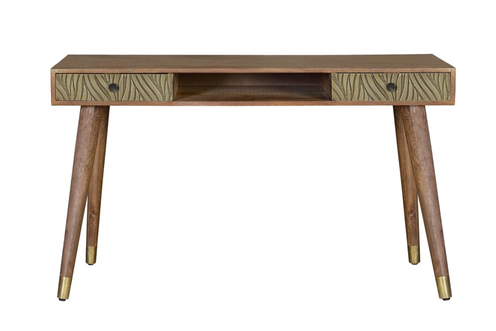 wohnli-moebel-suche-M21113761 Wohnli Möbelsuche - Schreibtisch aus Mangoholz und Bronze
