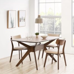 wohnli-moebel-suche-M21117134-1 Esstisch 180 aus Nussbaum. 180x75x95cm Holz Braun Koketto Home Möbel Esszimmermöbel Esstische