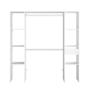 wohnli-moebel-suche-M21127191 Wohnli Möbelsuche - Kleiderschrank weiß 6 Regale