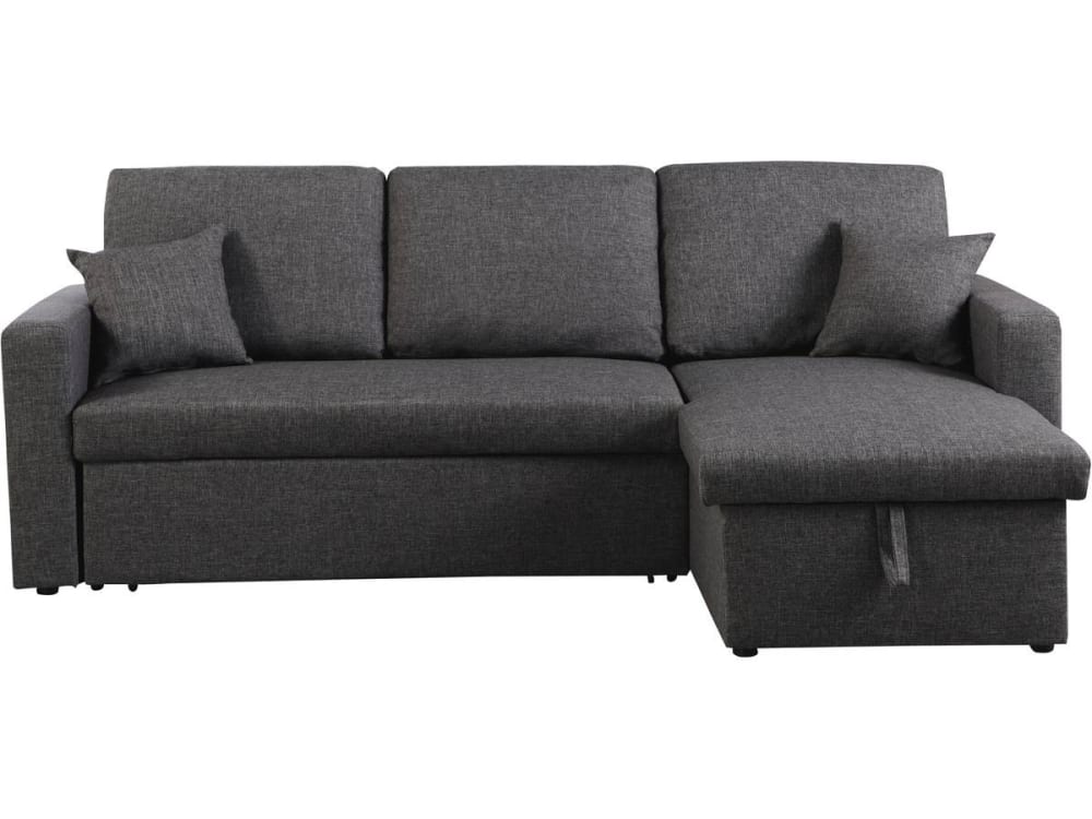 Wohnli Möbelsuche - Ecksofa aus  221 x 145 x 85 cm grau