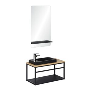 wohnli-moebel-suche-M21134928 Wohnli Möbelsuche - großes Waschbeckenset mit Wasserhahn und 60cm Spiegel