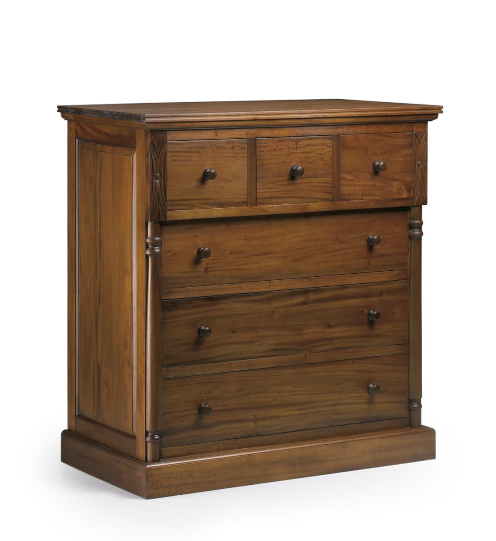 wohnli-moebel-suche-M21135162 Wohnli Möbelsuche - Kommode mit 6 Schubladen aus Mahagoni-Holz