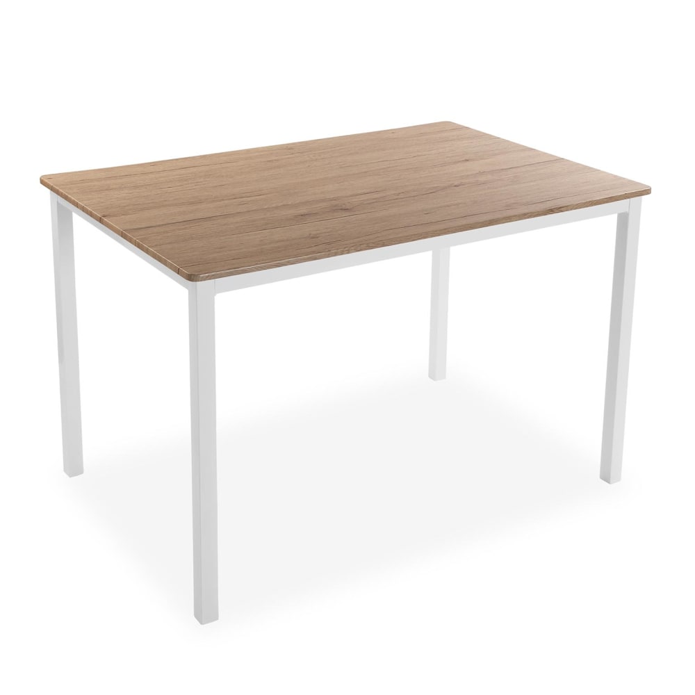 wohnli-moebel-suche-M22004514 Wohnli Möbelsuche - Esstisch für 6 Personen aus Spanplatte in Holzoptik und Metall