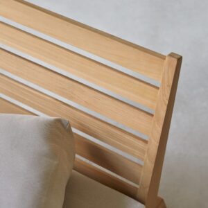Sessel aus massivem Teak 71x70x90cm Holz Weiß Tikamoon Sofas und Sessel Sessel, Poufs und Fußbänke Sessel