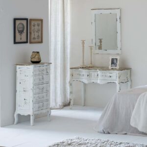wohnli-moebel-suche-M22008800-1 Lackierte Holz-Konsole, 115x50x80, weiß 115x80x50cm Holz Weiß Wanderlust deco Möbel Wohnzimmermöbel Konsolentische