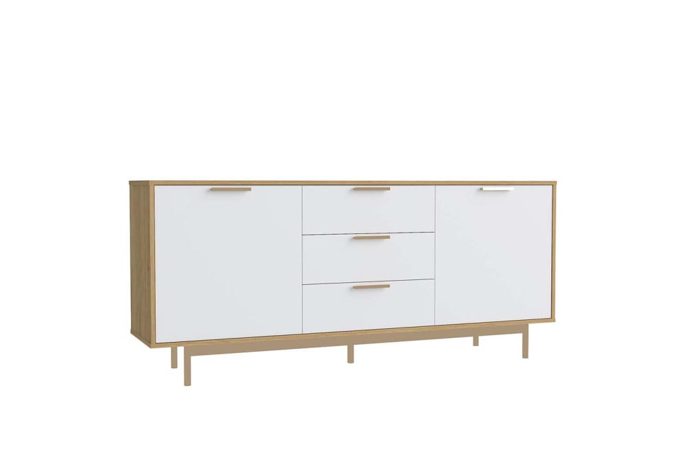 wohnli-moebel-suche-M22009812 Wohnli Möbelsuche - Weißes Sideboard im skandinavischen Stil und Naturholz