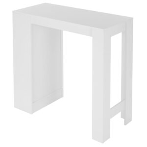 110x103x50cm Spanplatte Weiß ML-Design Möbel Esszimmermöbel Barmöbel