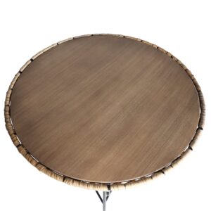 Eisen Beistelltisch in schwarzer Farbe 66x66x66x72cm 66x72x66cm Metall Schwarz Kodu Möbel Wohnzimmermöbel Beistelltische