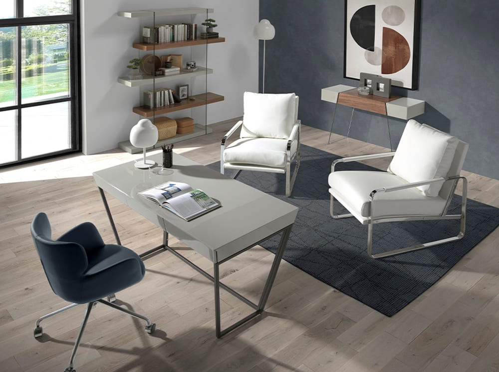 wohnli-moebel-suche-M22021005-1 Gepolsterter Sessel aus weißem Kunstleder 100x89x67cm PVC - Polyvinlychlorid Weiß Angel Cerda Sofas und Sessel Sessel, Poufs und Fußbänke Sessel