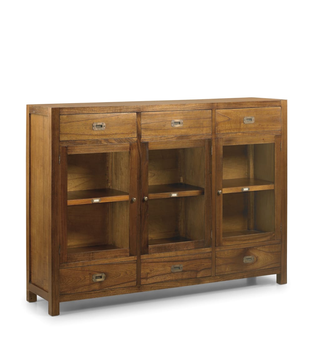 wohnli-moebel-suche-M22023252 Wohnli Möbelsuche - Sideboard mit 3 Schubladen aus Mindi-Holz