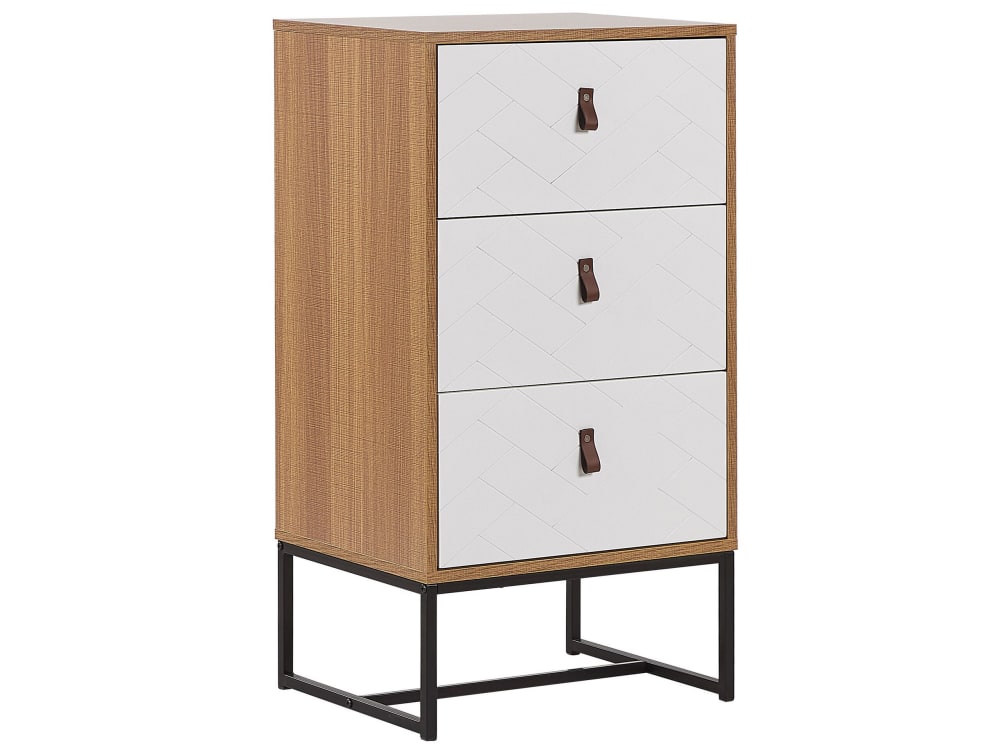 wohnli-moebel-suche-M22027124 Wohnli Möbelsuche - Kommode mit 3 Schubladen aus Holzwerkstoff 91cm