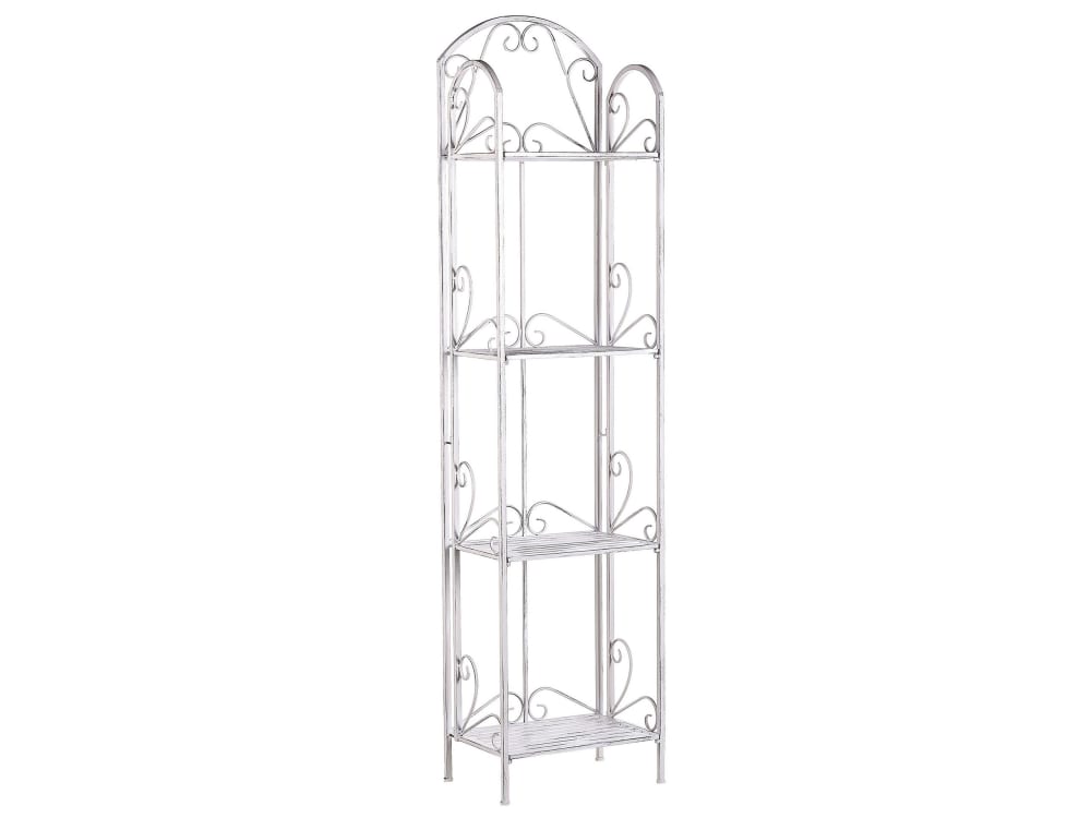 wohnli-moebel-suche-M22027193 Wohnli Möbelsuche - Regal Metall 166 cm 40 cm Weiß