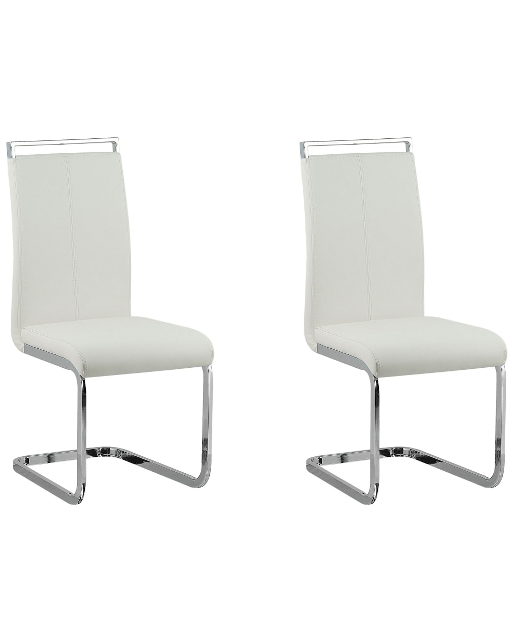 Wohnli Möbelsuche - Esszimmerstuhl 2er Set aus Kunstleder