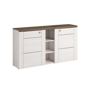 wohnli-moebel-suche-M22033768 Wohnli Möbelsuche - 2-türiges Sideboard Spanplatten Holz und Weiß