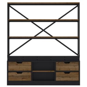 wohnli-moebel-suche-M22041098 Wohnli Möbelsuche - Bücherregal aus Holz und Metall