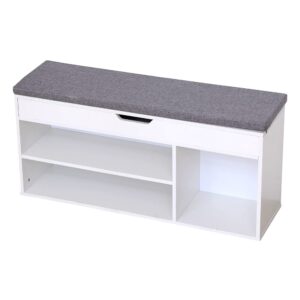 wohnli-moebel-suche-M22043708 Wohnli Möbelsuche - Schuhmöbel drei Fächer mit weißer Truhe