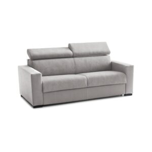 Wohnli Möbelsuche - 3-Sitzer-Schlafsofa aus grauem Stoff
