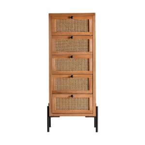 wohnli-moebel-suche-M22050507 Wohnli Möbelsuche - Holzkommode Schwarz – 45x40x115 cm