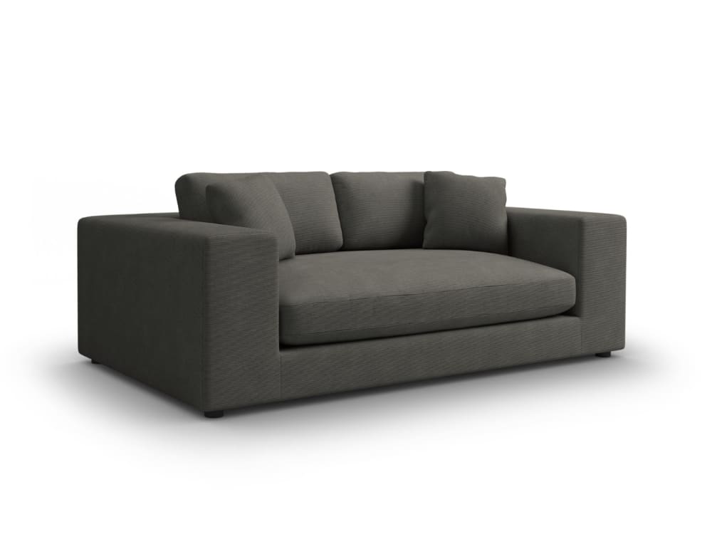 wohnli-moebel-suche-M22052464 Wohnli Möbelsuche - 3-Sitzer Sofa aus Cord dunkelgrau