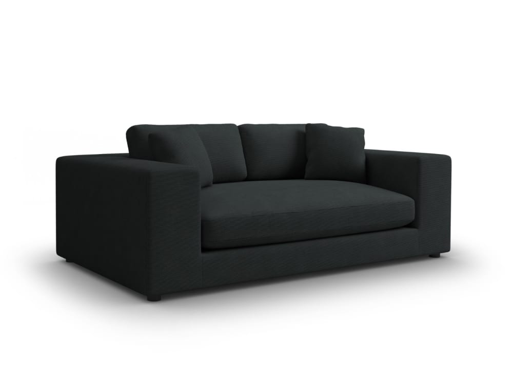 wohnli-moebel-suche-M22052472 Wohnli Möbelsuche - 3-Sitzer Sofa aus Cord schwarz