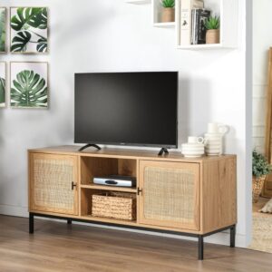 wohnli-moebel-suche-M22053563-1 Rattangeflecht und 2 Ablagen - L120cm