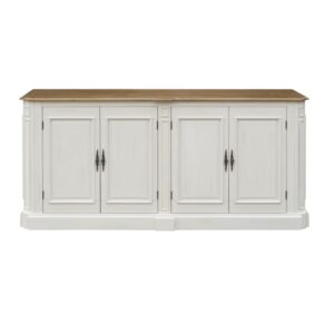Wohnli Möbelsuche - Sideboard mit 4 Türen aus massivem Eichenholz