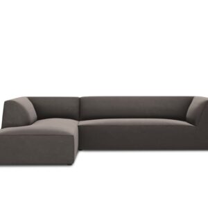 Wohnli Möbelsuche - 4-Sitzer Ecksofa links aus Samt