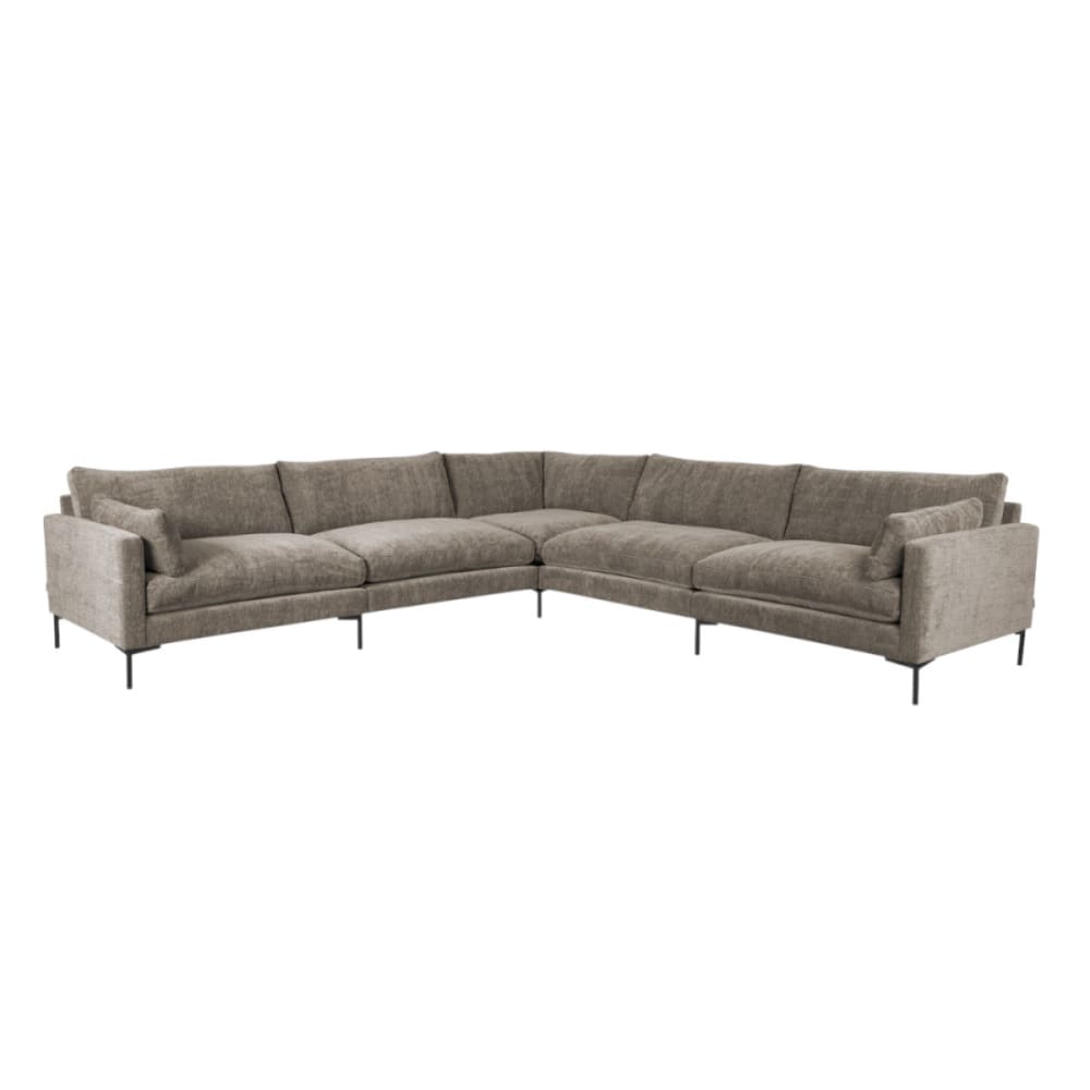 wohnli-moebel-suche-M22065819 Wohnli Möbelsuche - Geräumiges 7-Sitzer-Sofa aus Mikrofaser in Kaffee