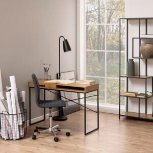 wohnli-moebel-suche-M22067587-1 Schreibtisch Seaford 110x75x45cm Metall Beige Decoratie Möbel Büromöbel Schreibtische