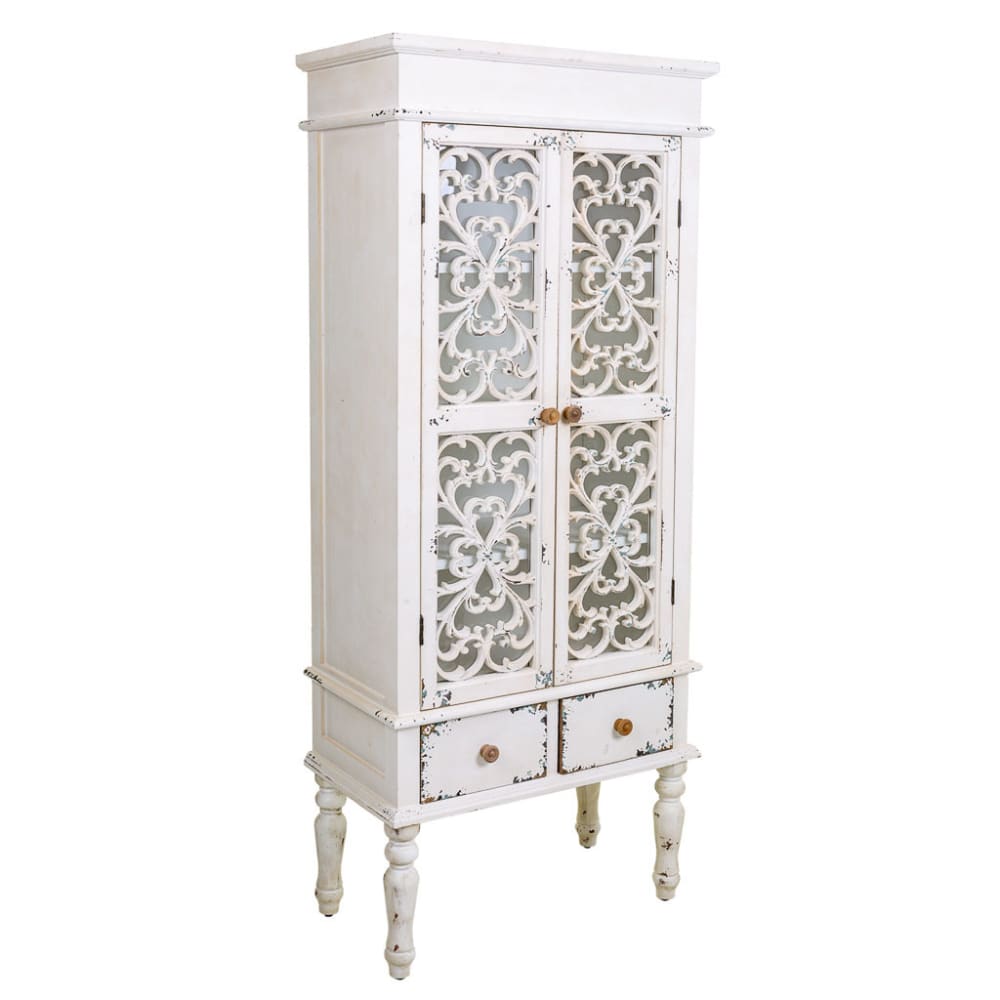 wohnli-moebel-suche-M22069353 Wohnli Möbelsuche - Holzvitrine mit 2 Türen und 1 Schublade