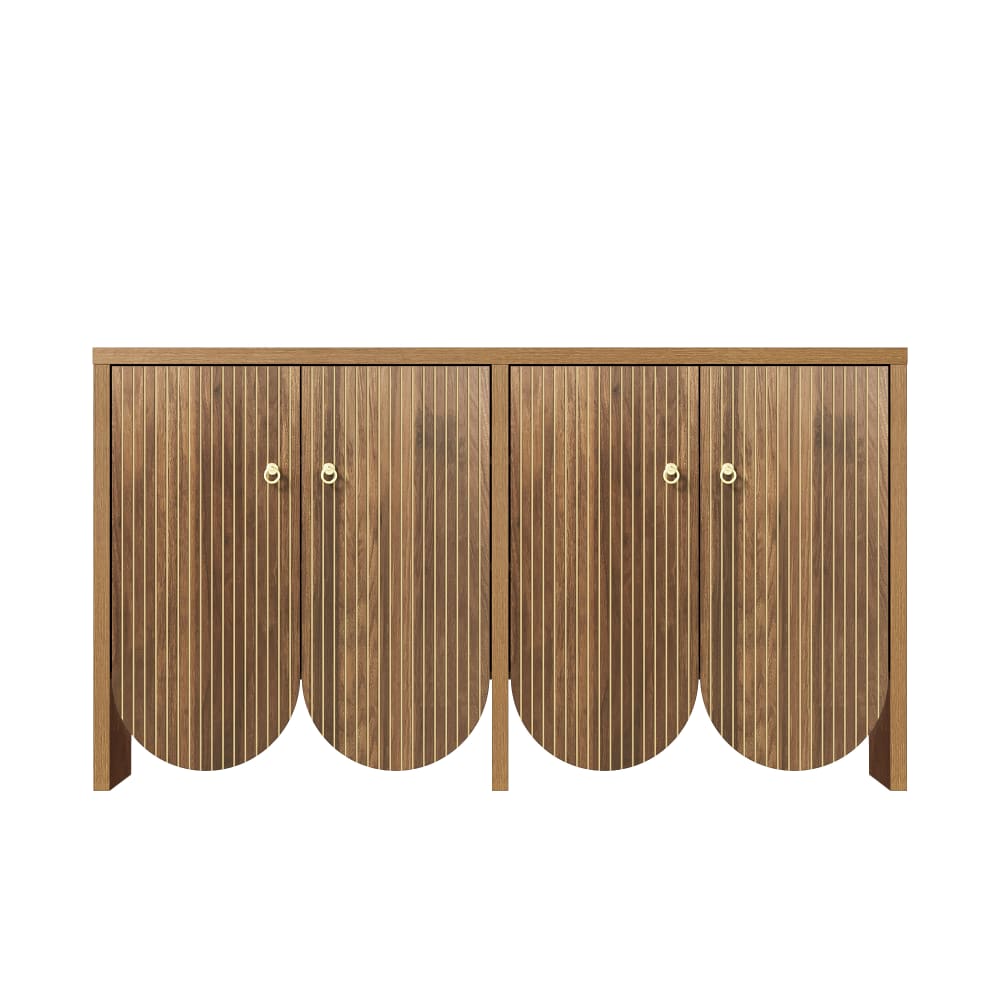 wohnli-moebel-suche-M22079641 Wohnli Möbelsuche - TV-Schrank aus geripptem Holz mit Türen