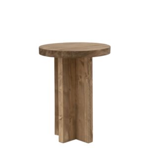 Wohnli Möbelsuche - Hocker aus Massivholz in Dunkel-Eiche