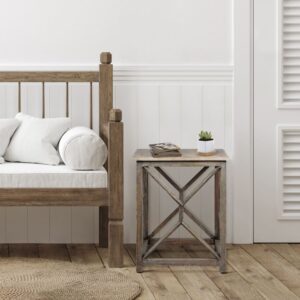 wohnli-moebel-suche-M22104109-1 Beistelltisch grau aus Holz 45x45x55cm 45x55x45cm Holz Grau WOMO-DESIGN Möbel Wohnzimmermöbel Beistelltische