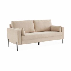 Wohnli Möbelsuche - 3-Sitzer-Sofa Cordbezug in beige