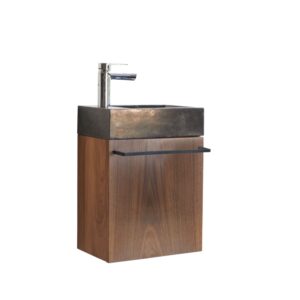 wohnli-moebel-suche-M22106158 Wohnli Möbelsuche - Handwaschbecken aus massivem Nussbaum und schwarzem Marmor