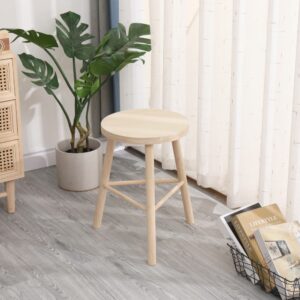 wohnli-moebel-suche-M22111130-1 Beistellhocker aus Massivholz 31x46x31cm Holz Braun Nordlys Möbel Wohnzimmermöbel Hocker