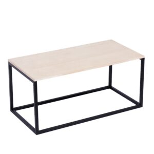wohnli-moebel-suche-M22111132 Wohnli Möbelsuche - Couchtisch aus Metall und Holz Schwarz