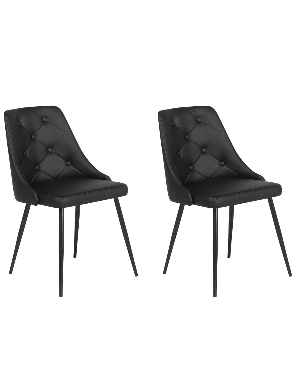 wohnli-moebel-suche-M22116104 Wohnli Möbelsuche - Esszimmerstuhl 2er Set aus Kunstleder