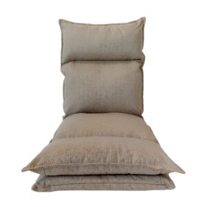 wohnli-moebel-suche-M22117651 Wohnli Möbelsuche - Sesselsitz aus Metall und beigem Polyester