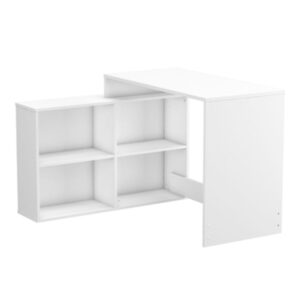 wohnli-moebel-suche-M22119526 Wohnli Möbelsuche - Eckschreibtisch mit umkehrbarer Ausrichtung L112 cm - Weiß