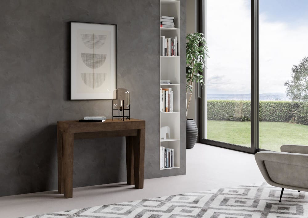 90x77x40cm Spanplatte Braun Itamoby Möbel Wohnzimmermöbel Konsolentische