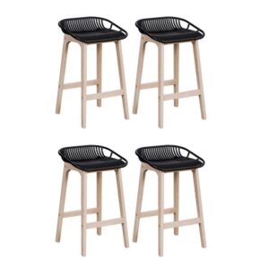 wohnli-moebel-suche-M22123084 Wohnli Möbelsuche - Lot de chaises d'îlot et bar en chêne et assise plastique 65cm