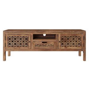 wohnli-moebel-suche-M22142129 Wohnli Möbelsuche - TV-Möbel mit Ausschnitten aus Mangoholz 150 cm