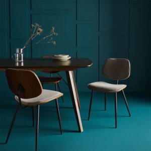 46x77x77cm Spanplatte Grau Signature Möbel Esszimmermöbel Stühle